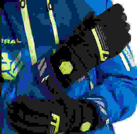 2790 Перчатки Finntrail GT GraphiteYellow_N (XL)