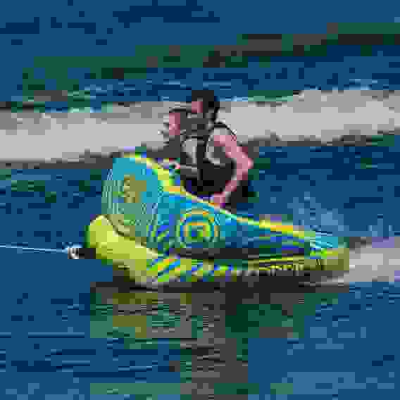 Баллон буксировочный (водная ватрушка-диван) 2-местный O'Brien BALLER ST 2 YLW/ BLU S23