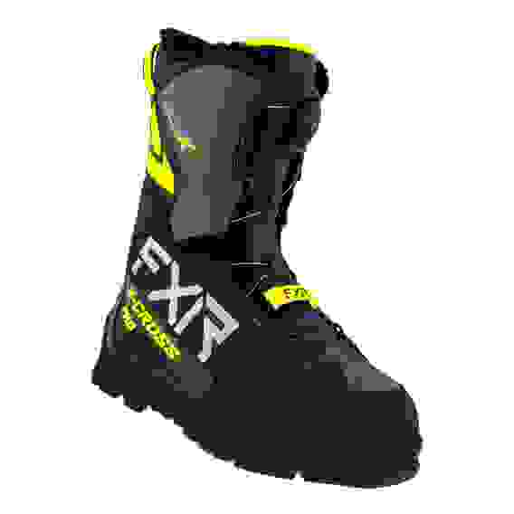 Ботинки FXR X-Cross Pro BOA с утеплителем Black/Hi Vis