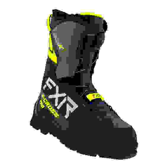 Ботинки FXR X-Cross Pro BOA с утеплителем Black/Hi Vis