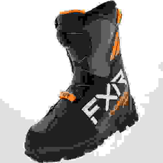 Ботинки FXR X-Cross Pro BOA с утеплителем Black/Orange
