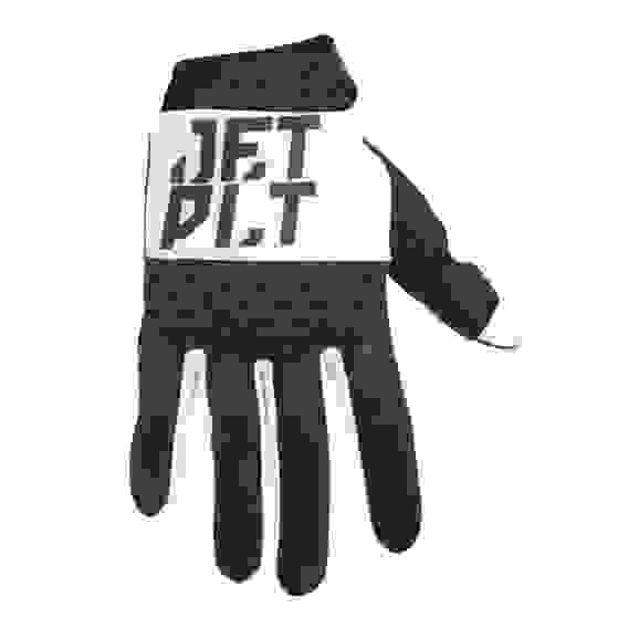 Гидроперчатки для водных видов спорта Jetpilot RACE RX GLOVE WHITE/BLACK