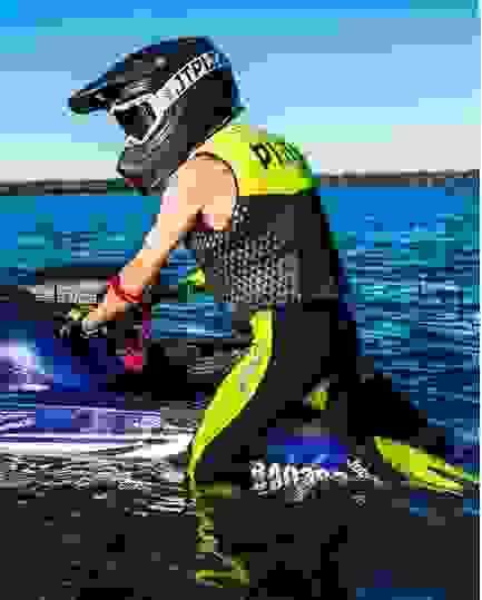 Детский Гидрокостюм JetPilot RX Black/Yellow, 168 cm