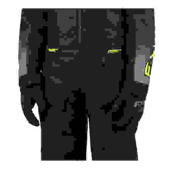 Детский снегоходный комбинезон FXR Recruit с утеплителем (Black/Charcoal/Hi Vis, 8)