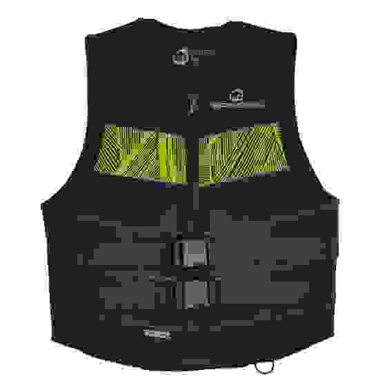 Жилет для вейкборда неопреновый Spinera Relax 2 Neopren Vest - 50N Black/Green