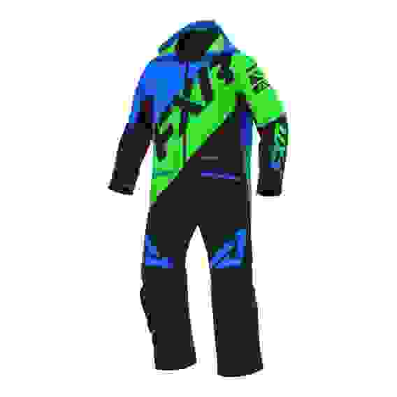 Комбинезон FXR CX с утеплителем (Lime-Blue Fade/Black, 12)