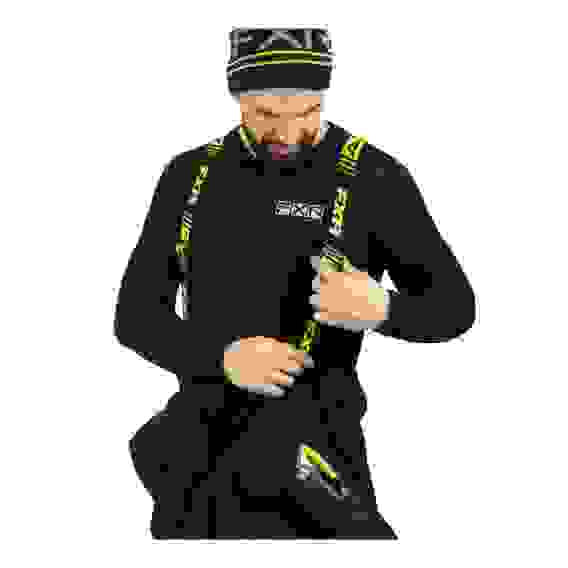 Комбинезон FXR Recruit F.A.S.T. с утеплителем Black/HiVis S