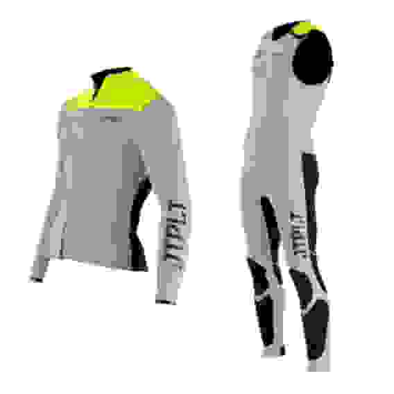 Комплект гидрокостюм и гидрокуртка JetPilot RX Vault серый XL