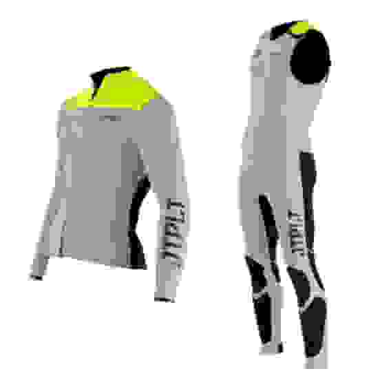 Комплект гидрокостюм и гидрокуртка JetPilot RX Vault серый XL