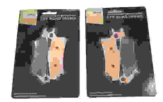 Комплект передних (на 2 суппорта) тормозных накладок на квадроцикл Can-Am G2, OS617/618