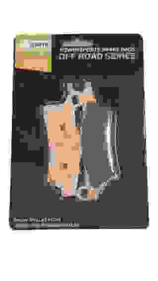 Комплект передних (на 2 суппорта) тормозных накладок на квадроцикл Can-Am G2, OS617/618