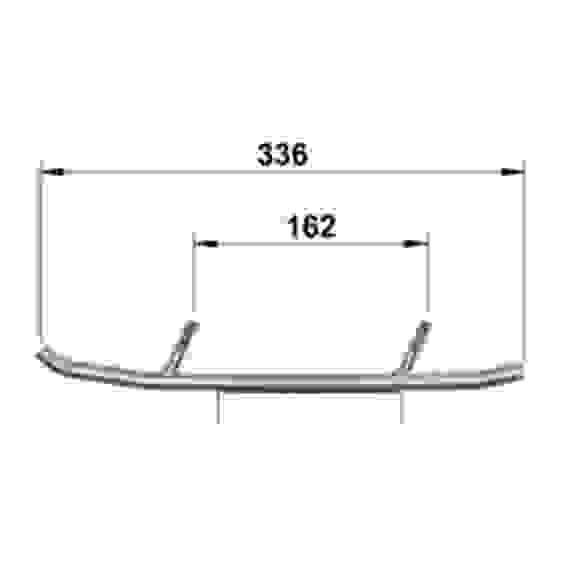 Коньки лыж усиленные 160 мм Sledex для Lynx, Ski-Doo / 860200141; 860201044 /