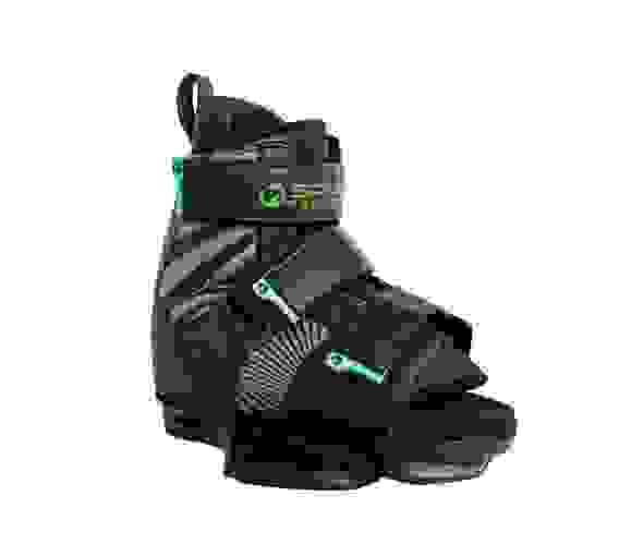 Крепления для вейкборда прокатные Spinera Professional Rental Binding XS/S Green, S23