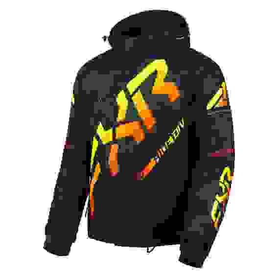 Куртка FXR CX с утеплителем Black Camo/Inferno
