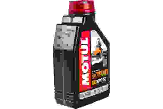 Масло моторное синтетическое для снегоходов MOTUL SNOWPOWER 4T 0W40, 1 л., 105891