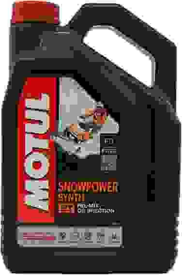 Масло моторное синтетическое для снегоходов MOTUL SNOWPOWER SYNT 2T 4 литра, 108210