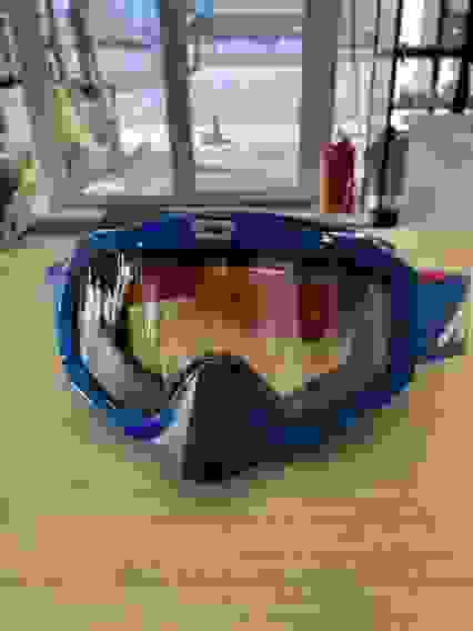 Мото Очки для снегохода ATAKI Blue