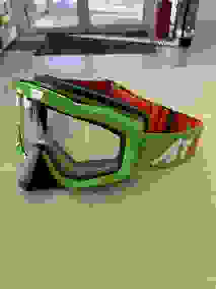 МотоОчки для снегохода ATAKI Green