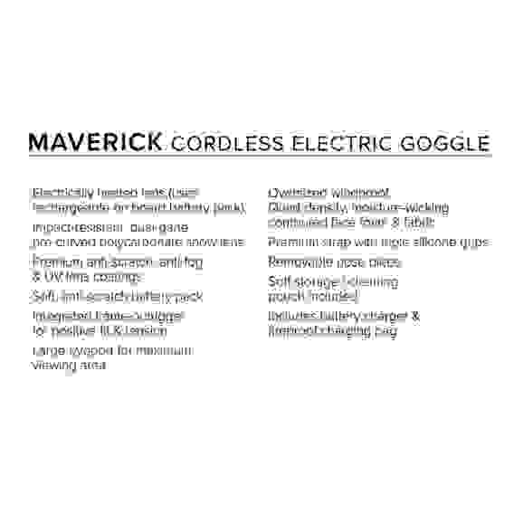 Мотоочки для снегохода FXR Maverick Cordless с подогревом