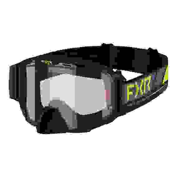 Мотоочки для снегохода FXR Maverick с подогревом (Hi Vis/Black)