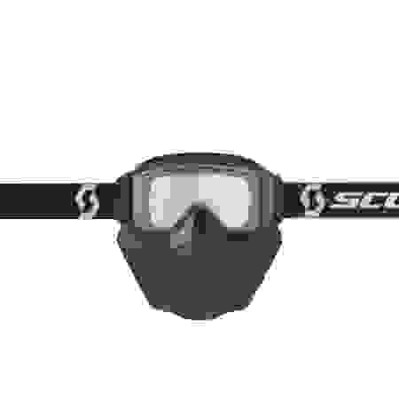 Мотоочки для снегохода Primal Safari Facemask (б/р, black/white/clear)