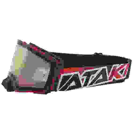 Мотоочки мотокросс/снегоход(двойное стекло) ATAKI PRIME красный