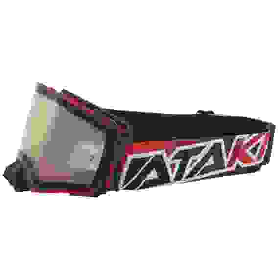 Мотоочки мотокросс/снегоход(двойное стекло) ATAKI PRIME красный