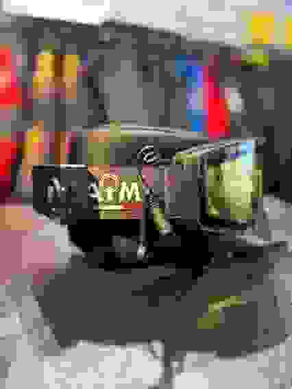 Мотоочки снегоходные с подогревом AiM (PRO) Accu Heated Black Matt