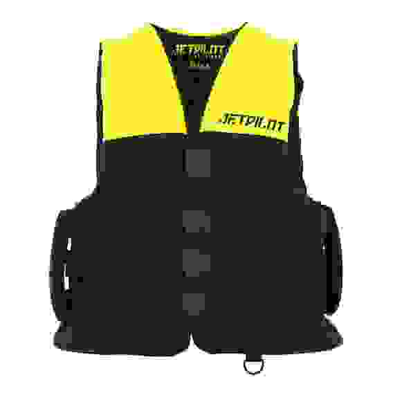 Нейлоновый Жилет для гидроцикла JetPilot Strike ISO 50N Nylon w. Super Grip (YELLOW/BLACK, L/XL
