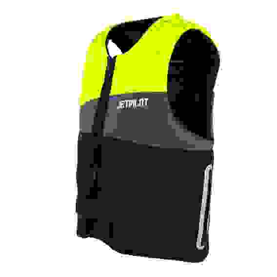 Неопреновый Жилет для гидроцикла JetPilot Cause Neo ISO yellow/charcoal/black, L