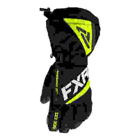 Перчатки FXR Fuel с утеплителем Black/Hi Vis