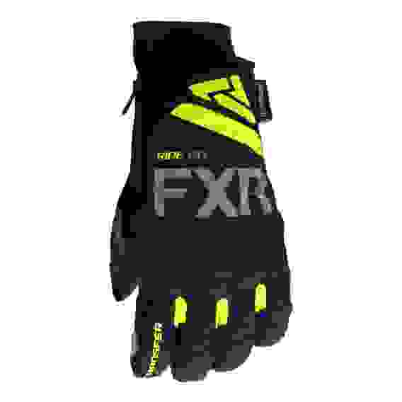 Перчатки FXR Transfer с утеплителем Black/Hi Vis