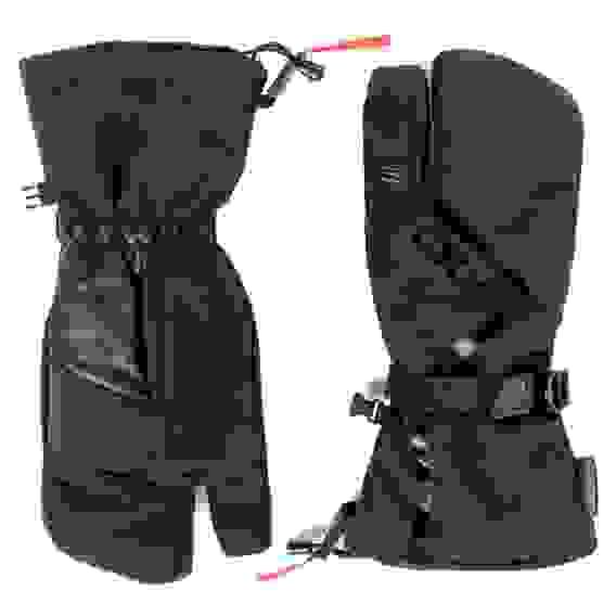 Перчатки снегоходные CKX FingersTHROTTLE, черный, XL