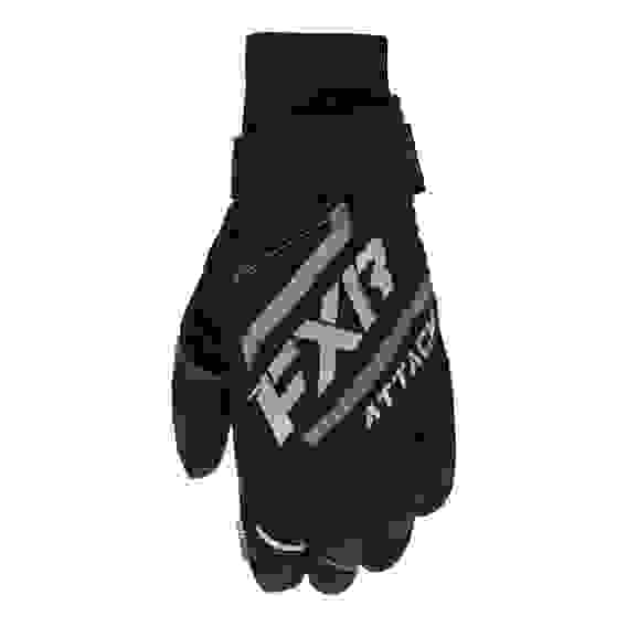 Перчатки снегоходные FXR Attack с утеплителем Black
