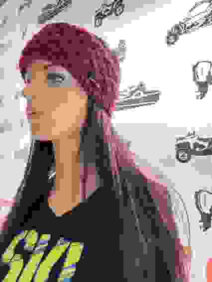 Повязка Ski-Doo Ladies' headband Raspberry One size