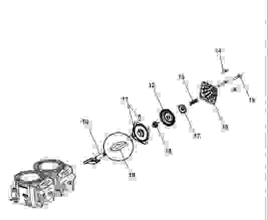 Прокладка выхлопного RAVE-клапана Sledex для Polaris, 09-719119