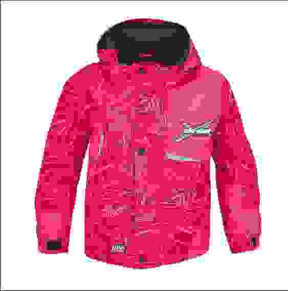 Снегоходная куртка детская Ski-Doo X-Team jacket Raspberry 2 года