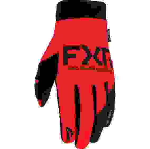 Снегоходные Перчатки FXR COLD CROSS без утеплителя Red/Black, XL