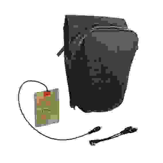 Сумка на руль с подогревом для снегоходов, 2 л., черная , SM-12690