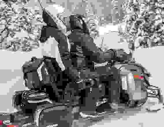 Сумка на спинку сиденья снегохода BRP / Ski-Doo / LYNX 860200621