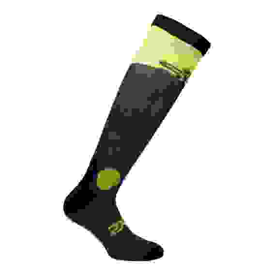 Термоноски SIXS LONG RACING Dark Grey/Yelow Tour, II 40/43