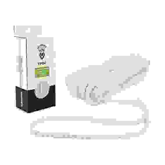 Трос швартовый с огоном Skipper трёхпрядный, 10мм, 10м, нейлон, белый