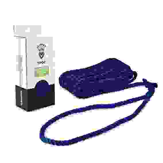 Трос швартовый с огоном Skipper трёхпрядный, 10мм, 6м, нейлон, синий