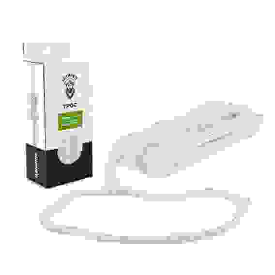 Трос швартовый с огоном Skipper трёхпрядный, 8мм, 6м, нейлон, белый, SK-TDNBR861W