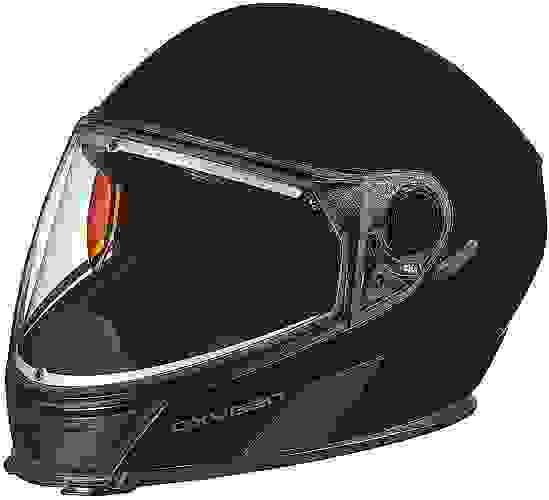 Шлем для снегохода Oxygen Helmet (DOT) Black 3XL