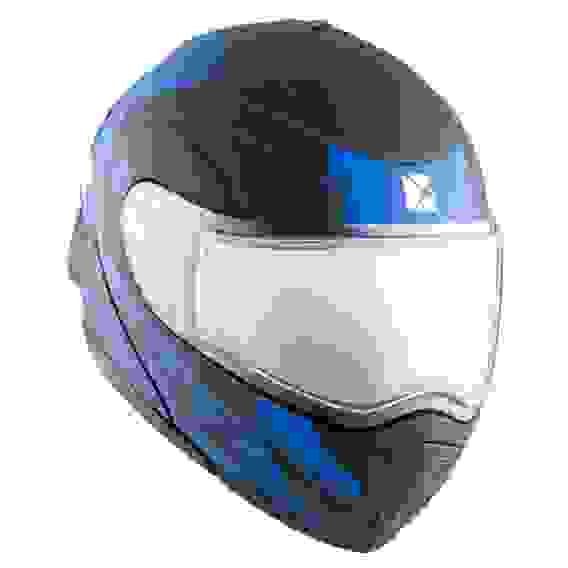 Шлем снегоходный модулярный CKX TRANZ 1.5 Ams DL+EDL Caliber Matt blue XL