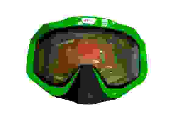 020307-604-4273 Очки мотокросс/снегоход (двойное стекло) ATAKI HB-811 Зелёный