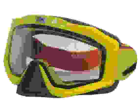 020307-604-5575 Очки мотокросс/снегоход (двойное стекло) ATAKI HB-811 Жёлтый