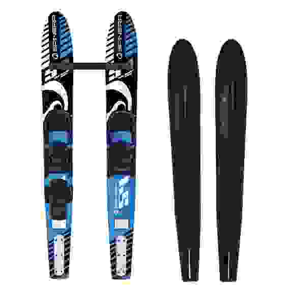 Лыжи парные прогулочные детские Spinera Combo Ski Blue Danube 54'' S23