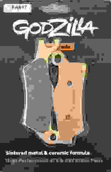 Тормозные колодки "Godzilla" FA617 G2 перед и зад 705601014